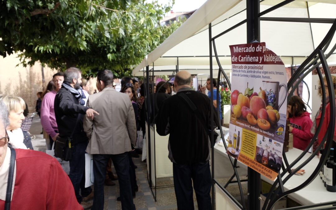 Tintaura organiza el Mercado de productos de Cariñena y Valdejalón