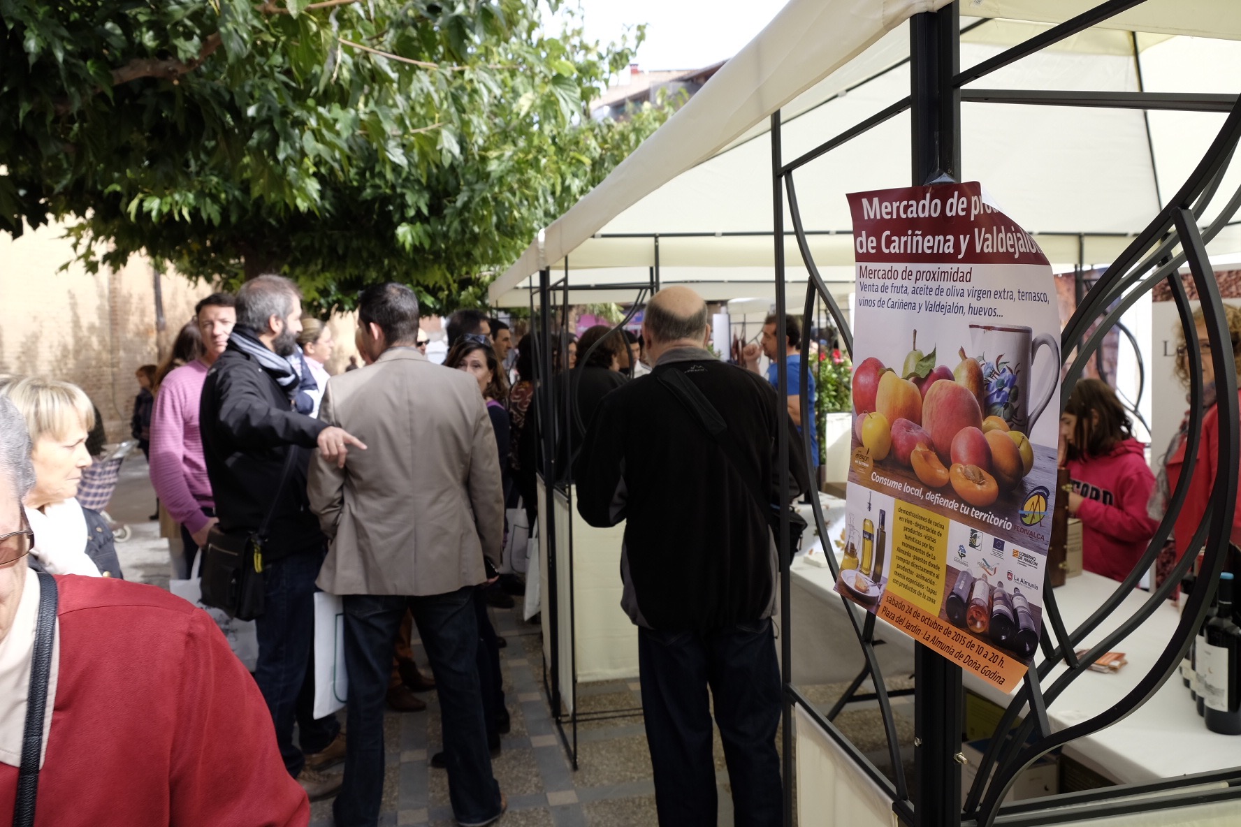 Tintaura organiza el Mercado de productos de Cariñena y Valdejalón