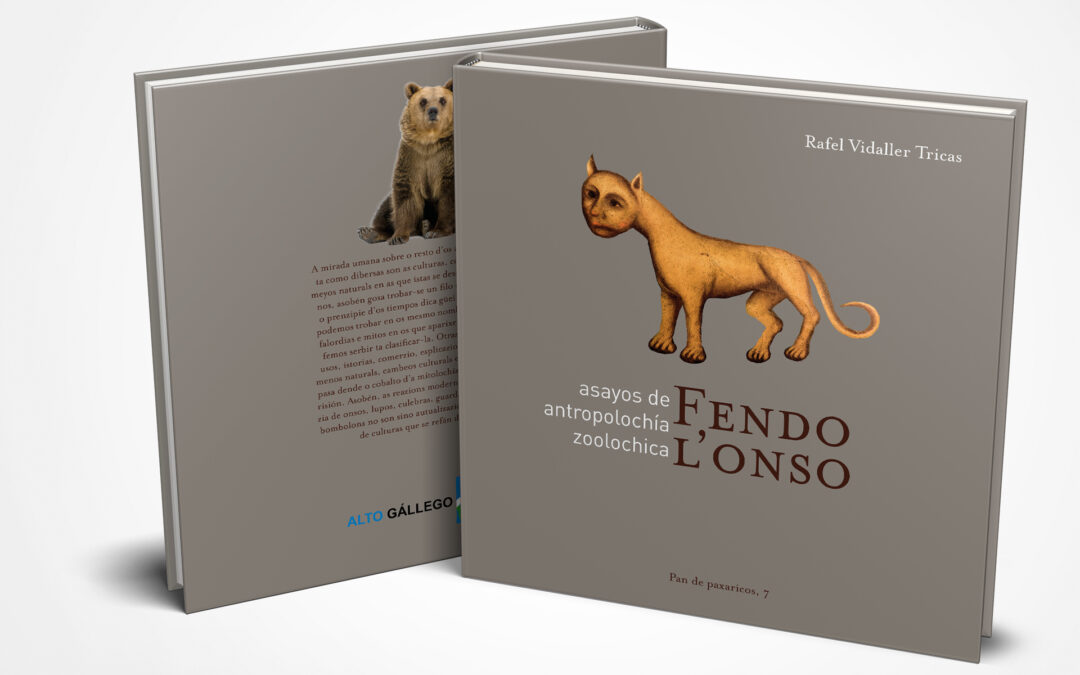 Fendo l’onso, el primer libro de ensayo en aragonés, diseñado por Tintaura