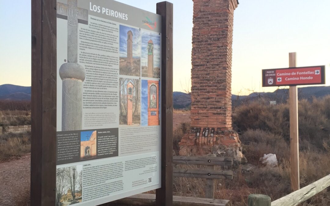 La Comarca de Valdejalón repone señales deterioradas