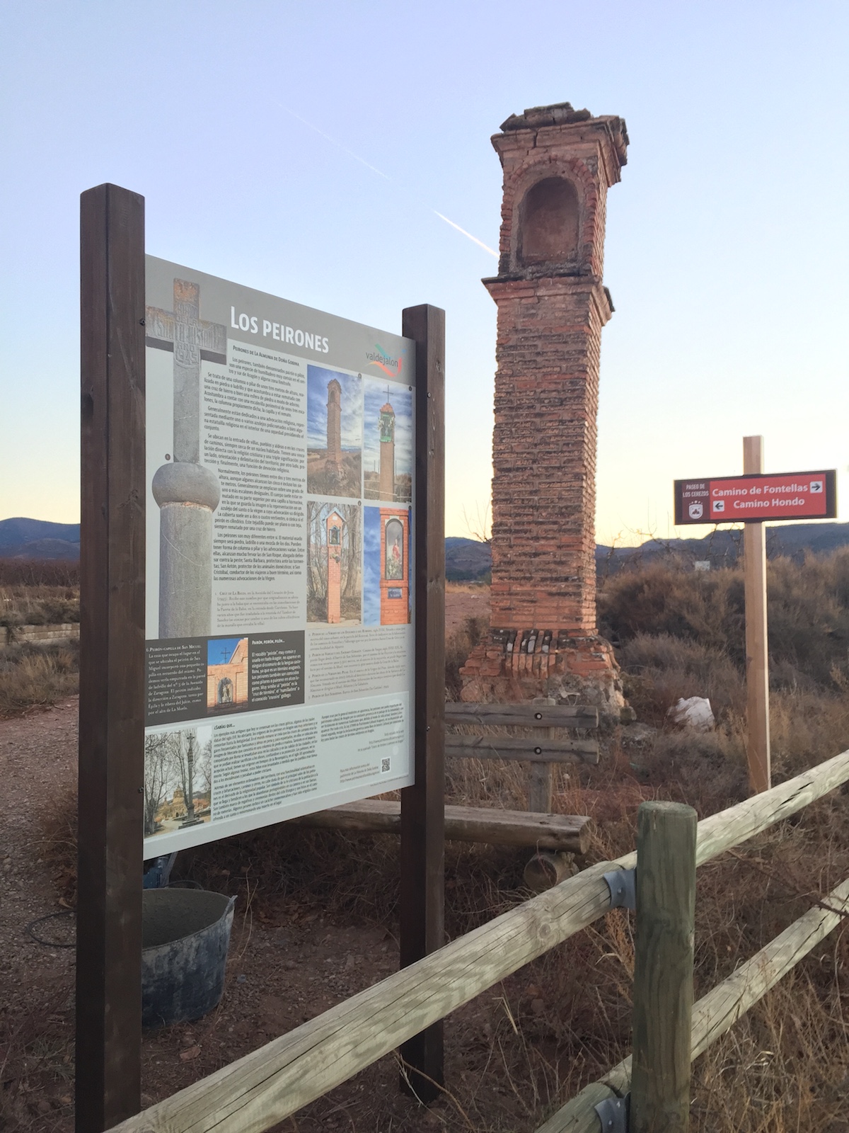 La Comarca de Valdejalón repone señales deterioradas