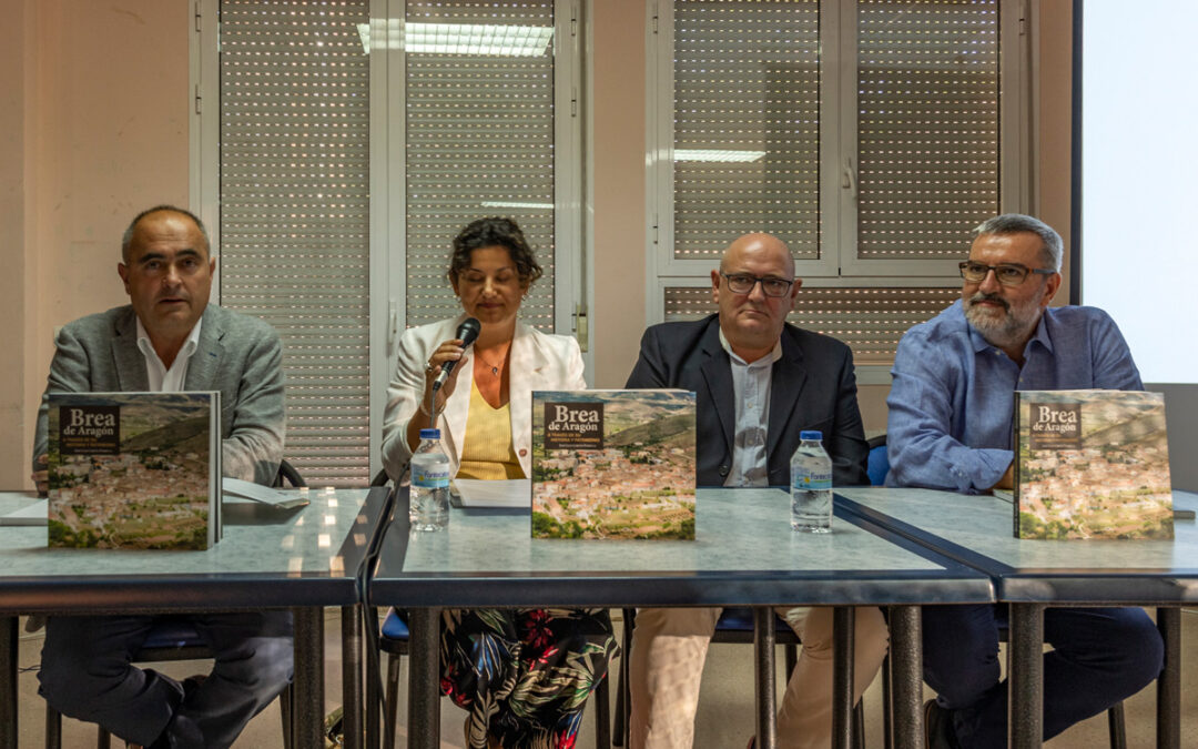 Presentado el libro “Brea de Aragón, un paseo por su historia y patrimonio»