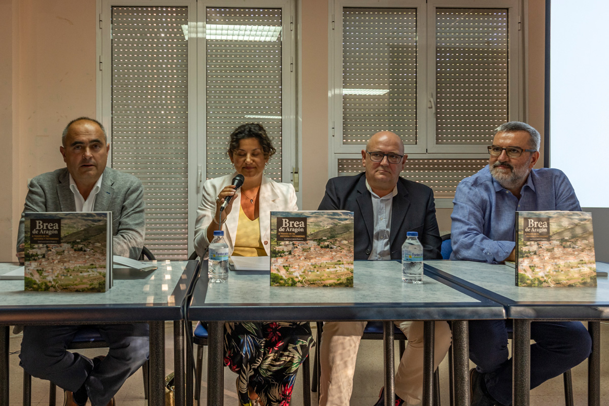 Presentado el libro “Brea de Aragón, un paseo por su historia y patrimonio»