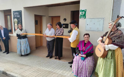 Inaugurado en Yebra de Basa el Centro de Interpretación de Santa Orosia