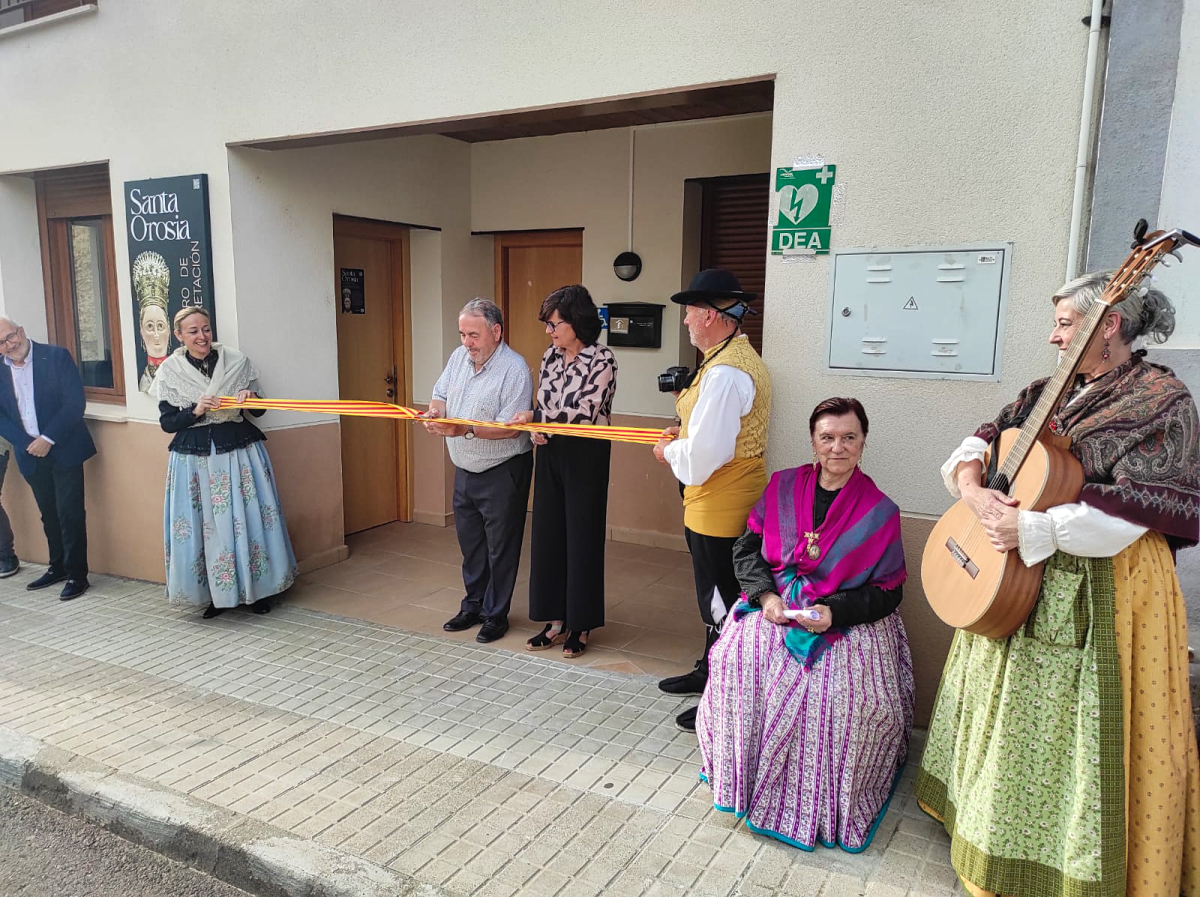 Inaugurado en Yebra de Basa el Centro de Interpretación de Santa Orosia